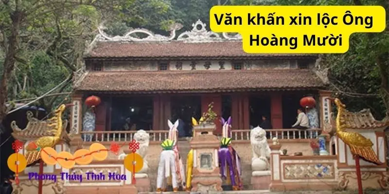 Văn khấn xin lộc Ông Hoàng Mười